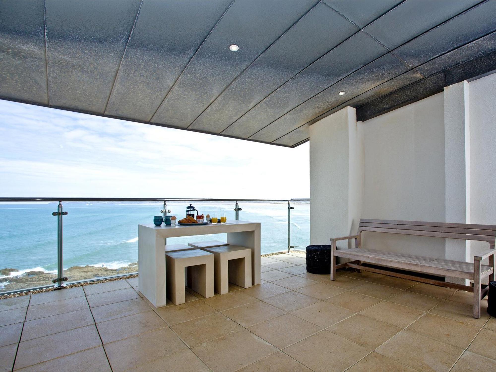 Ferienwohnung The Penthouse Bay View Westward Ho!  Exterior foto